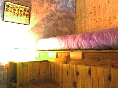 Chambre cabine avec lit en 90